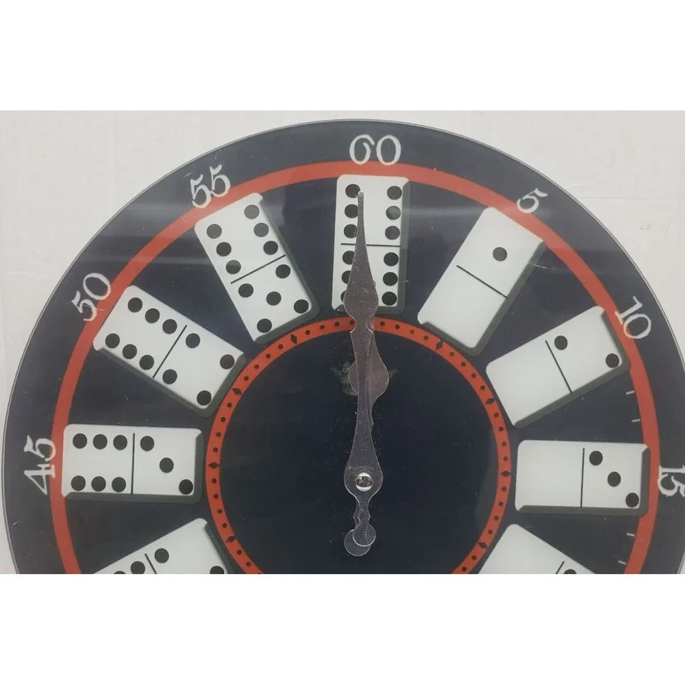 Kitchen Plastic Under The Glass Decorative Wall Clock, 12
